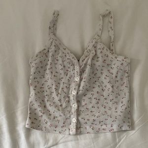 White Brandy Melville Tank Top